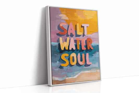 Coastal Whispers Breathe Typography