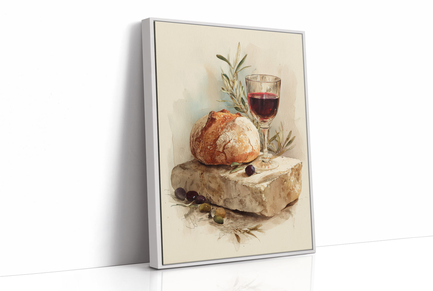 Bread Wine And Olive Light