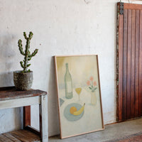 Banana and Wine in Morning Light