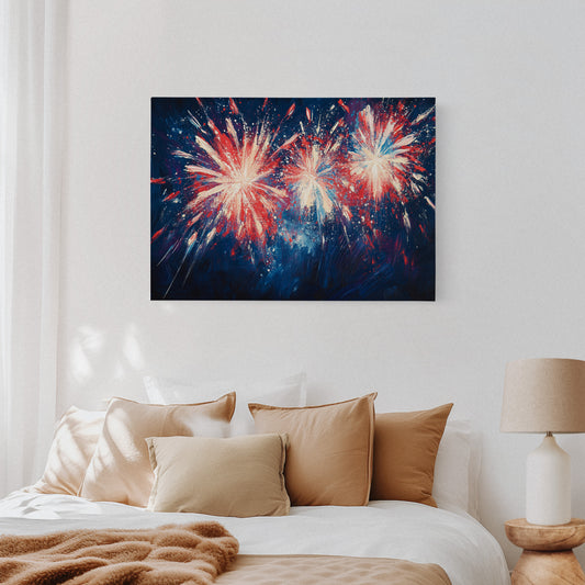 Starlight Blooms Against Midnight Blue