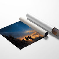 Ancient Journey Under Starlit Skies