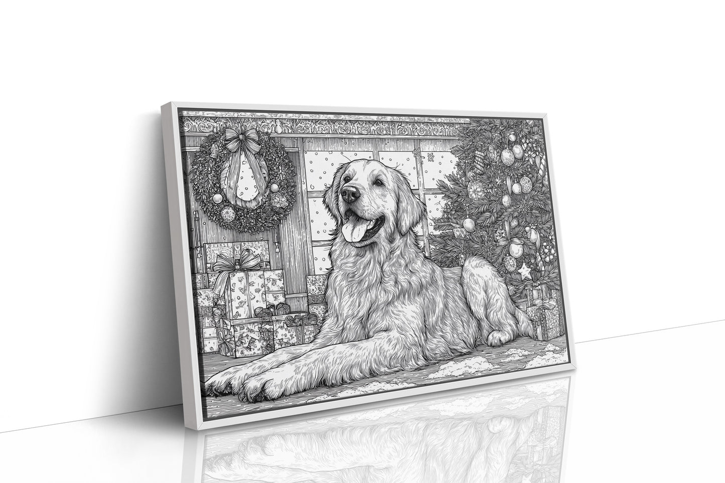 Winter's Faithful Friend Keeps Watch