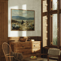 Sagebrush Tales Under Mountain Skies