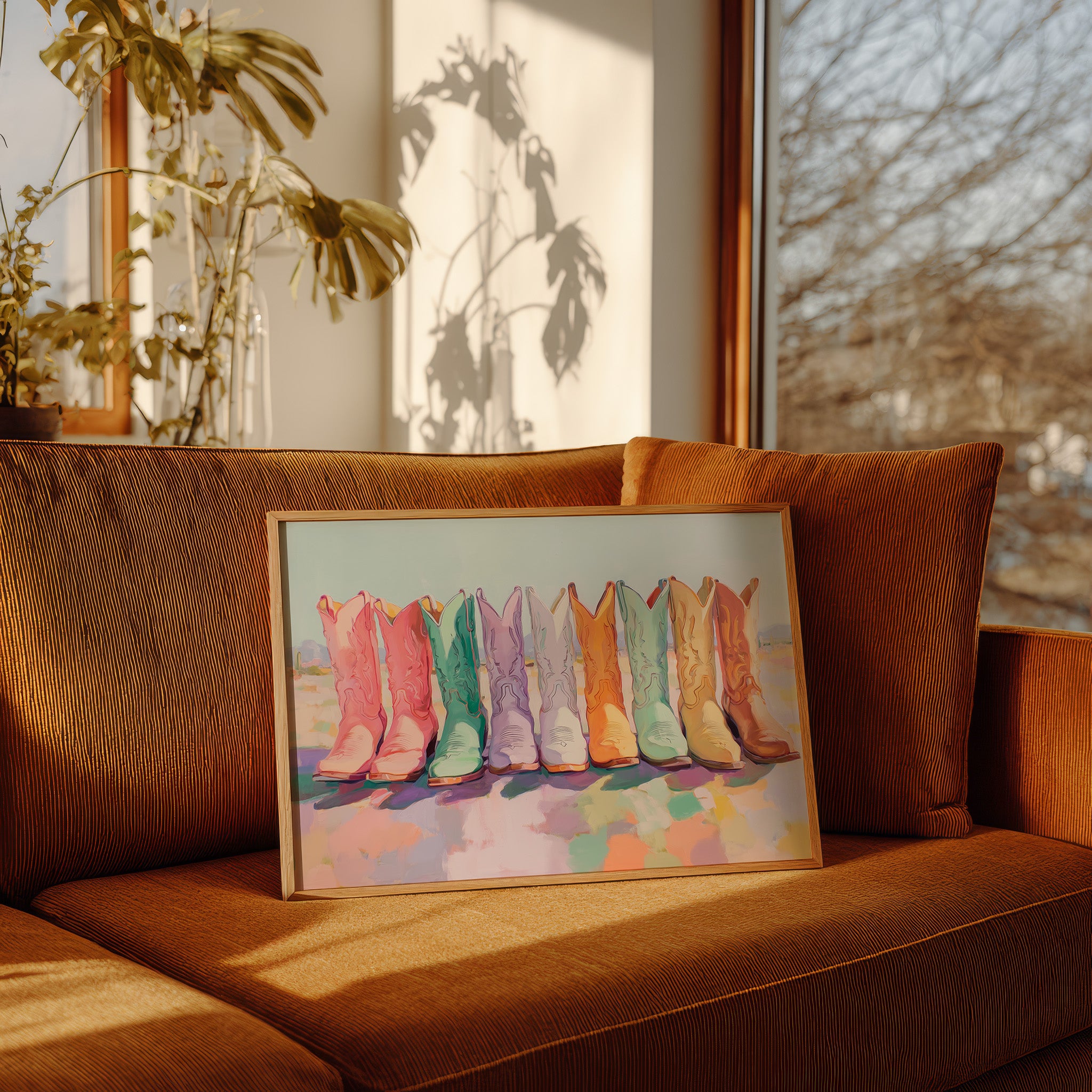 A Line of Colorful Journeys