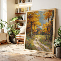 Maple Trees Guide The Winding Path