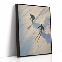 Powder Descent: Alpine Symphony in Motion