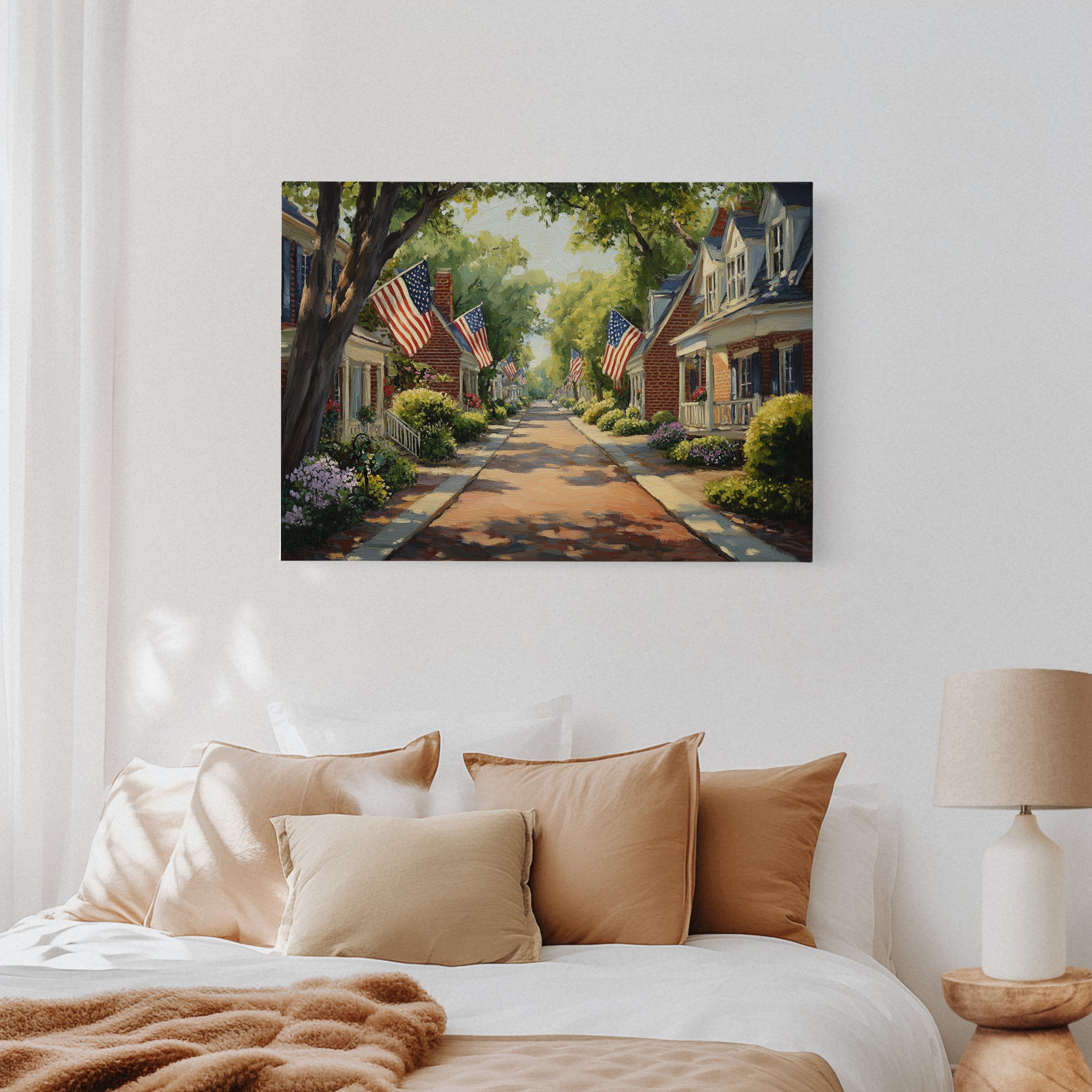Summer Glory On Colonial Lane