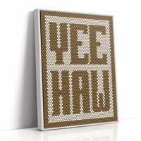 Yeehaw Western Mosaic in Warm Brown