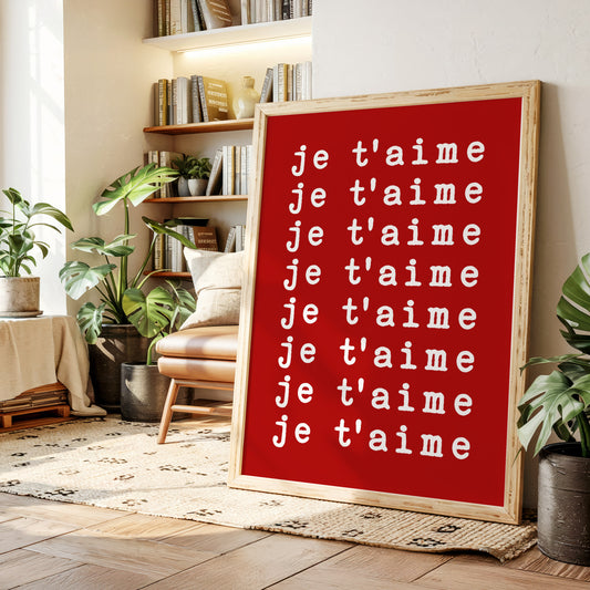 French Love Letters Paint Forever