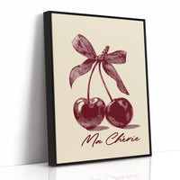 Sweet Burgundy Tied With Affection