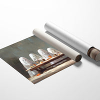 Spectral Feast Among Literary Worlds