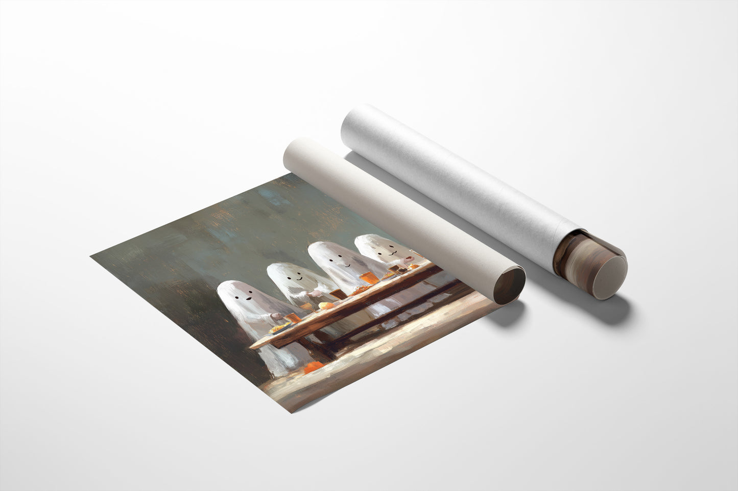 Spectral Feast Among Literary Worlds