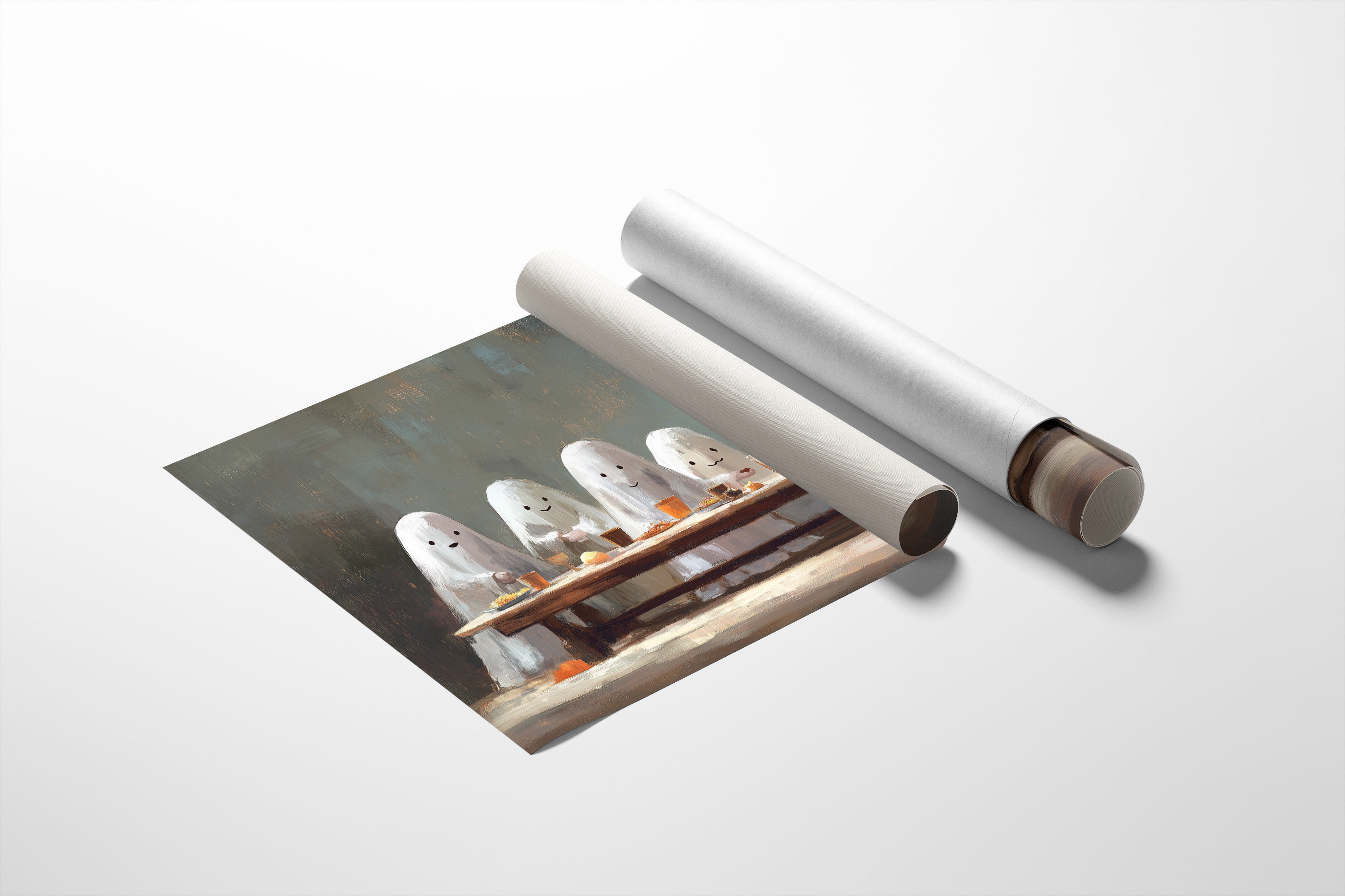 Spectral Feast Among Literary Worlds