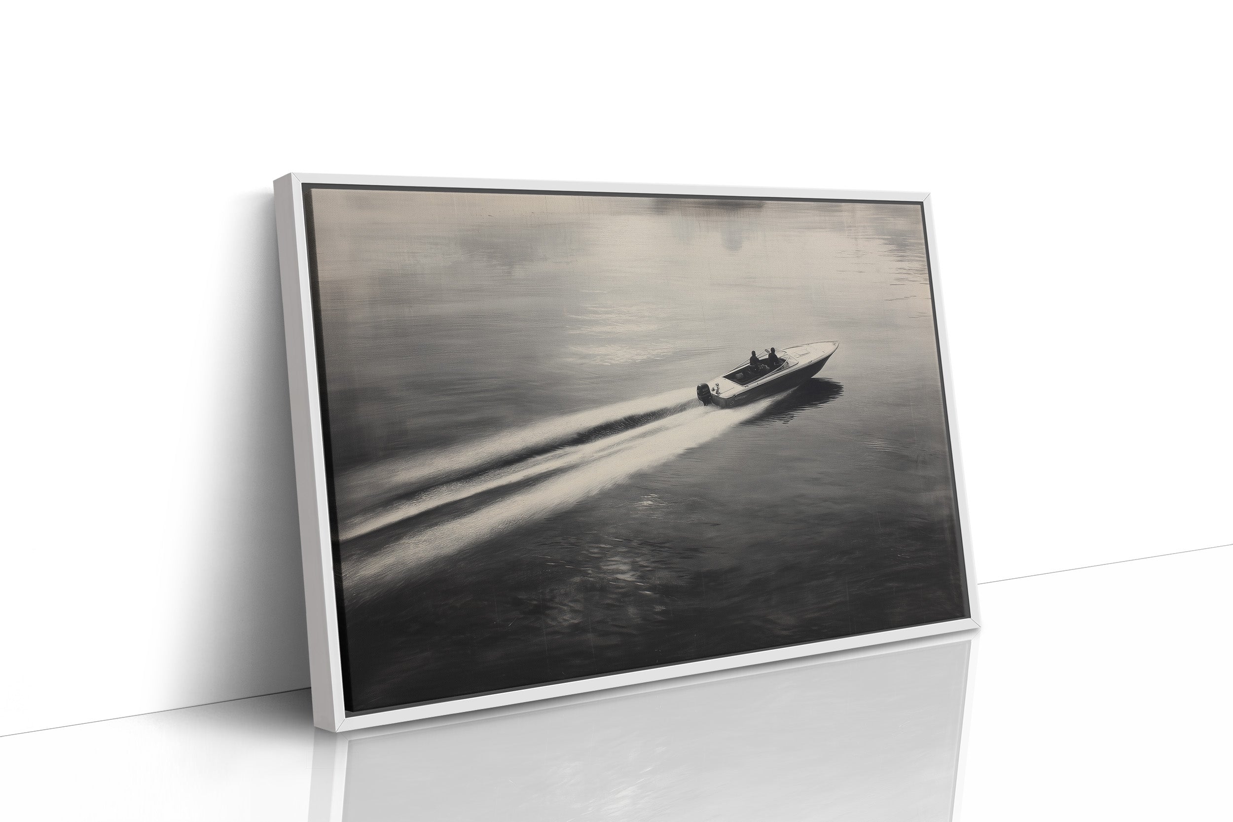 Solitude Cuts Through Still Waters