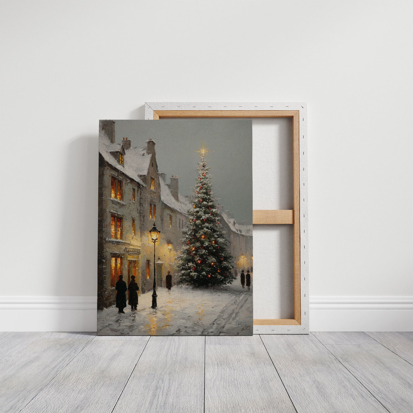 Winter Streets Glow With Promise