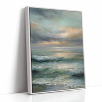 Seafoam Dances With Morning Light