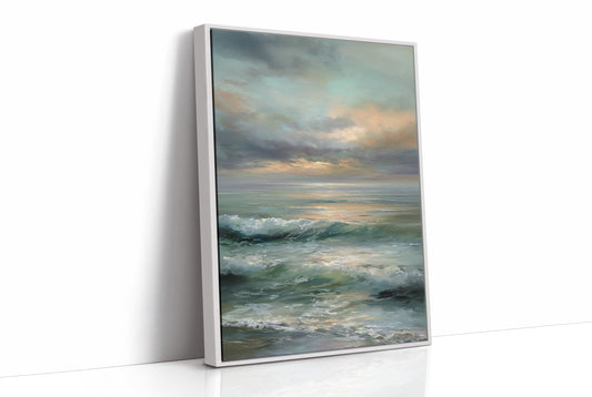 Seafoam Dances With Morning Light