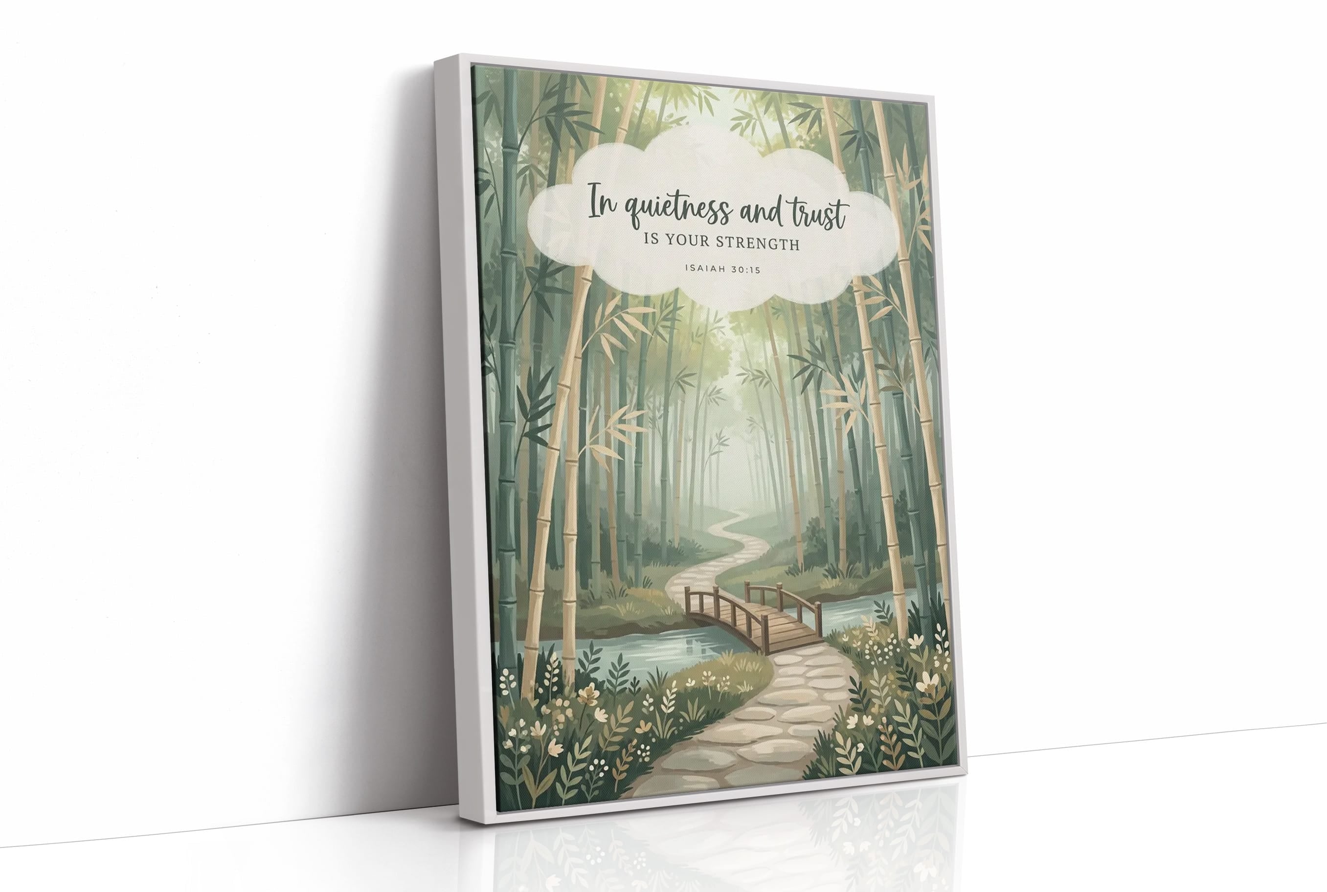 In Quietness and Trust: Bamboo Forest Bridge