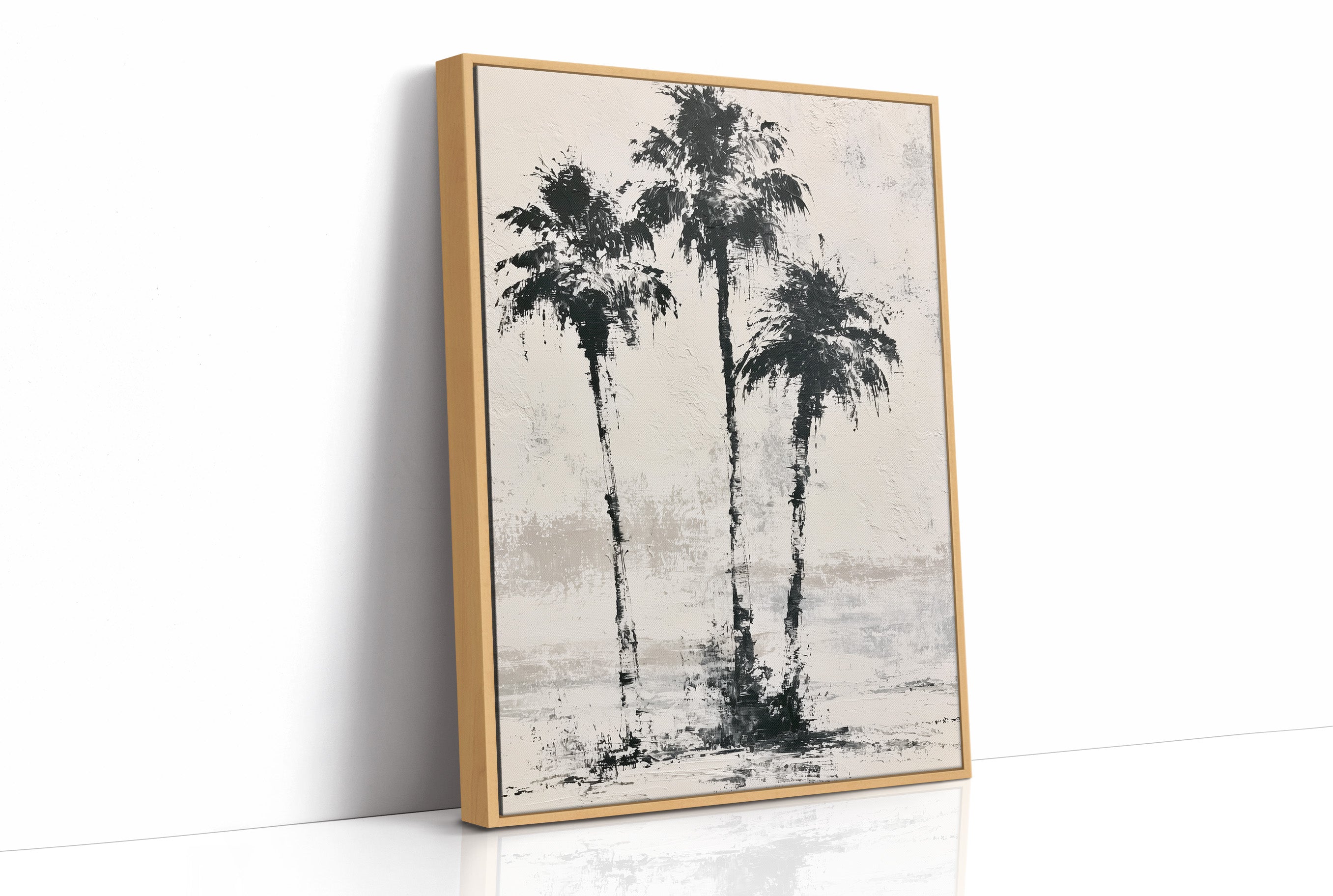 Palms Reaching for Center