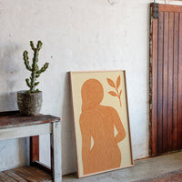 Earth Lines of the Feminine Form