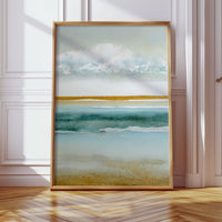 Where Waves Kiss Golden Sands