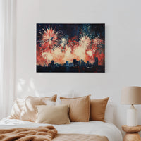Summer Lights Dance Above Manhattan