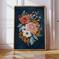 Bouquet Beneath a Midnight Sky