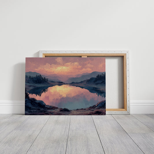 Alpine Lake at Daybreak