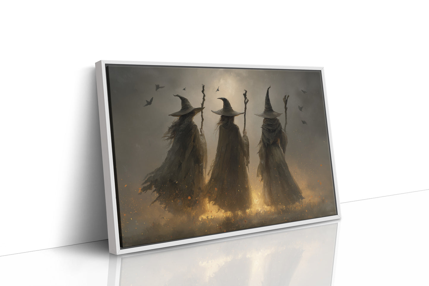 Ancient Coven Walks Through Mist