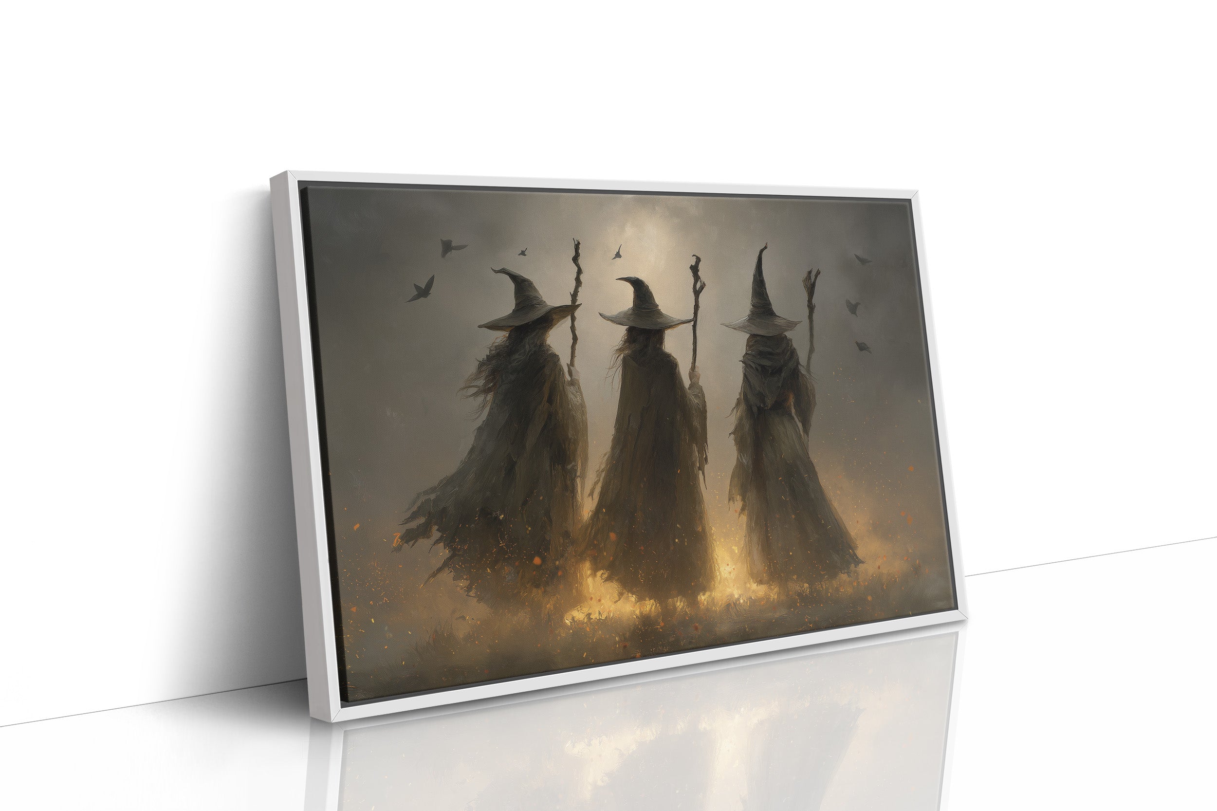 Ancient Coven Walks Through Mist