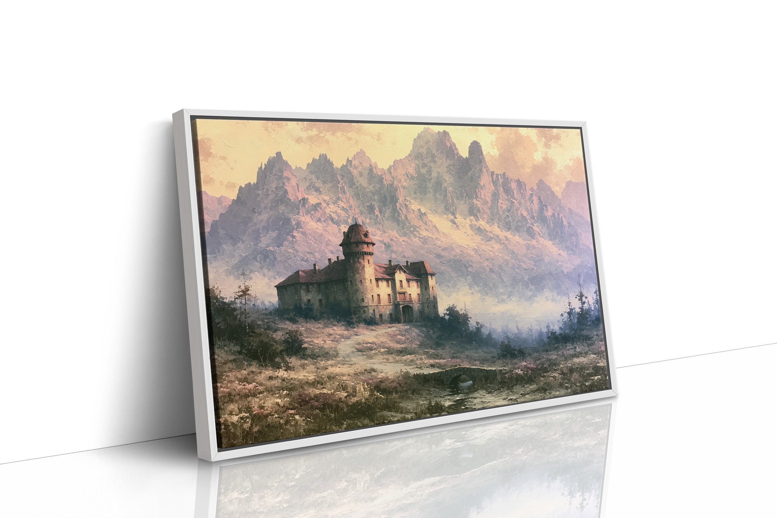 Turreted Manor at Mountain's Edge