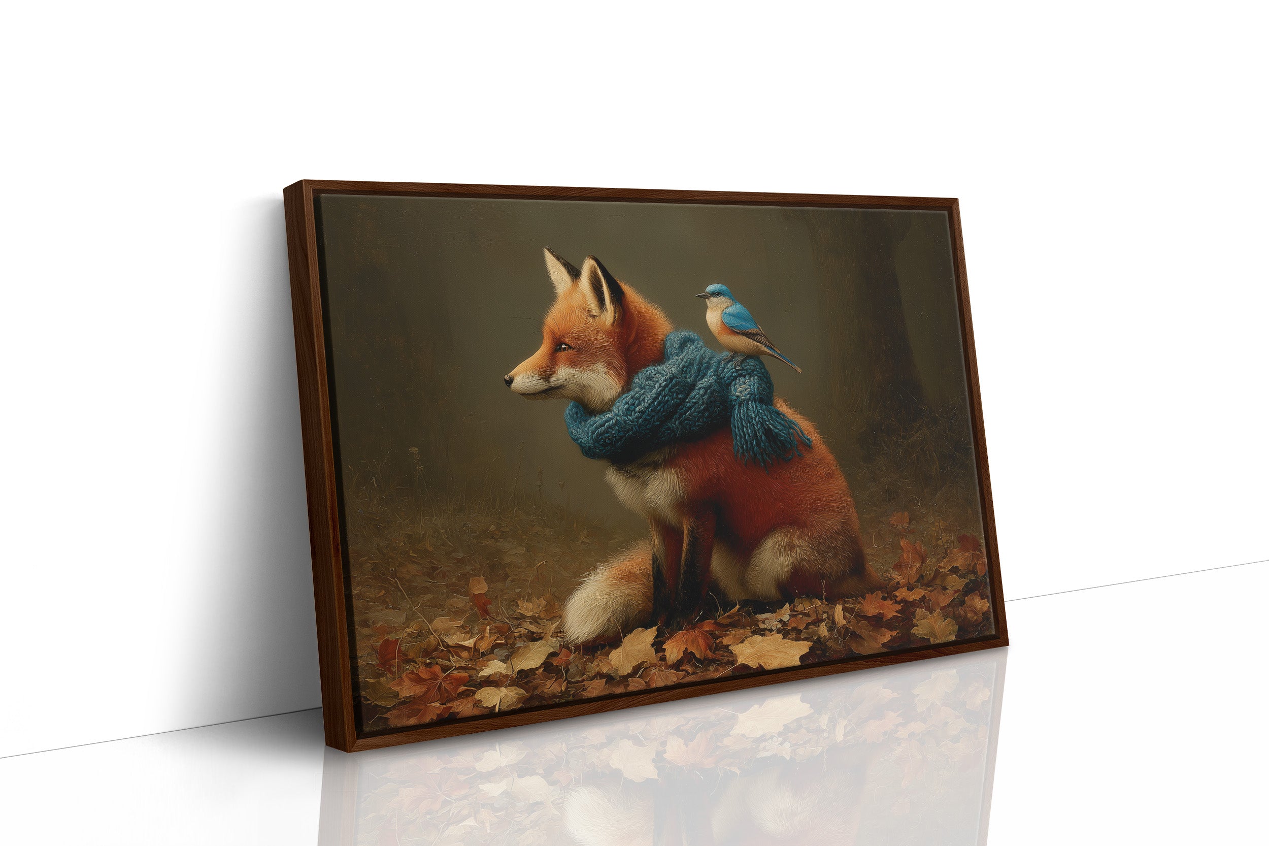 Autumn Companions in Quiet Woods