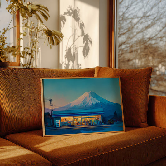 Late Night Under Mount Fuji