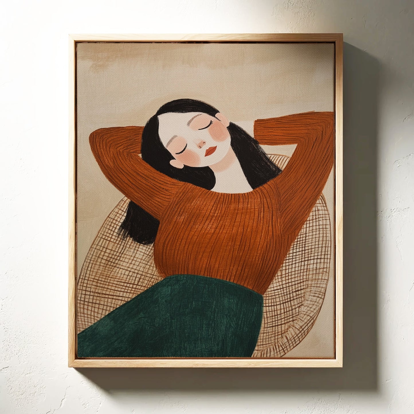 Autumn Sweater Holds Sweet Dreams