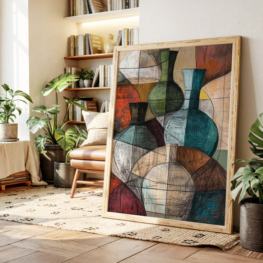 Vessels Dance In Cubist Light