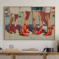 Dancing Feet Beneath the Sun
