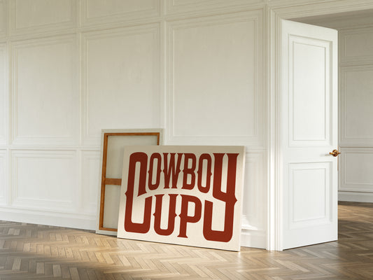 Cowboy Up Bold Western Typography