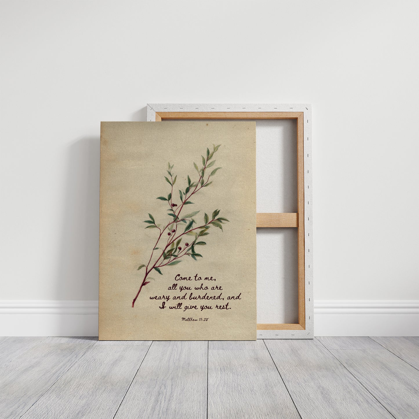 Olive Branch Upon Sacred Words