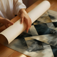 Geometric Shadows Dance At Dawn