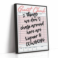 Dinner Notes On Pink Paper