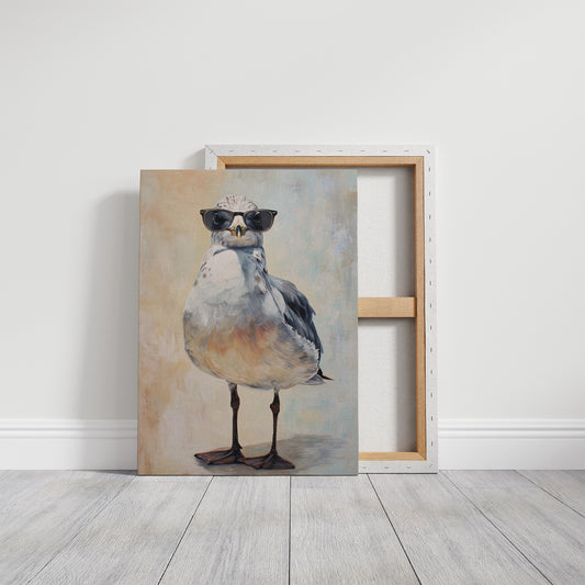 Coastal Cool Meets Avian Attitude