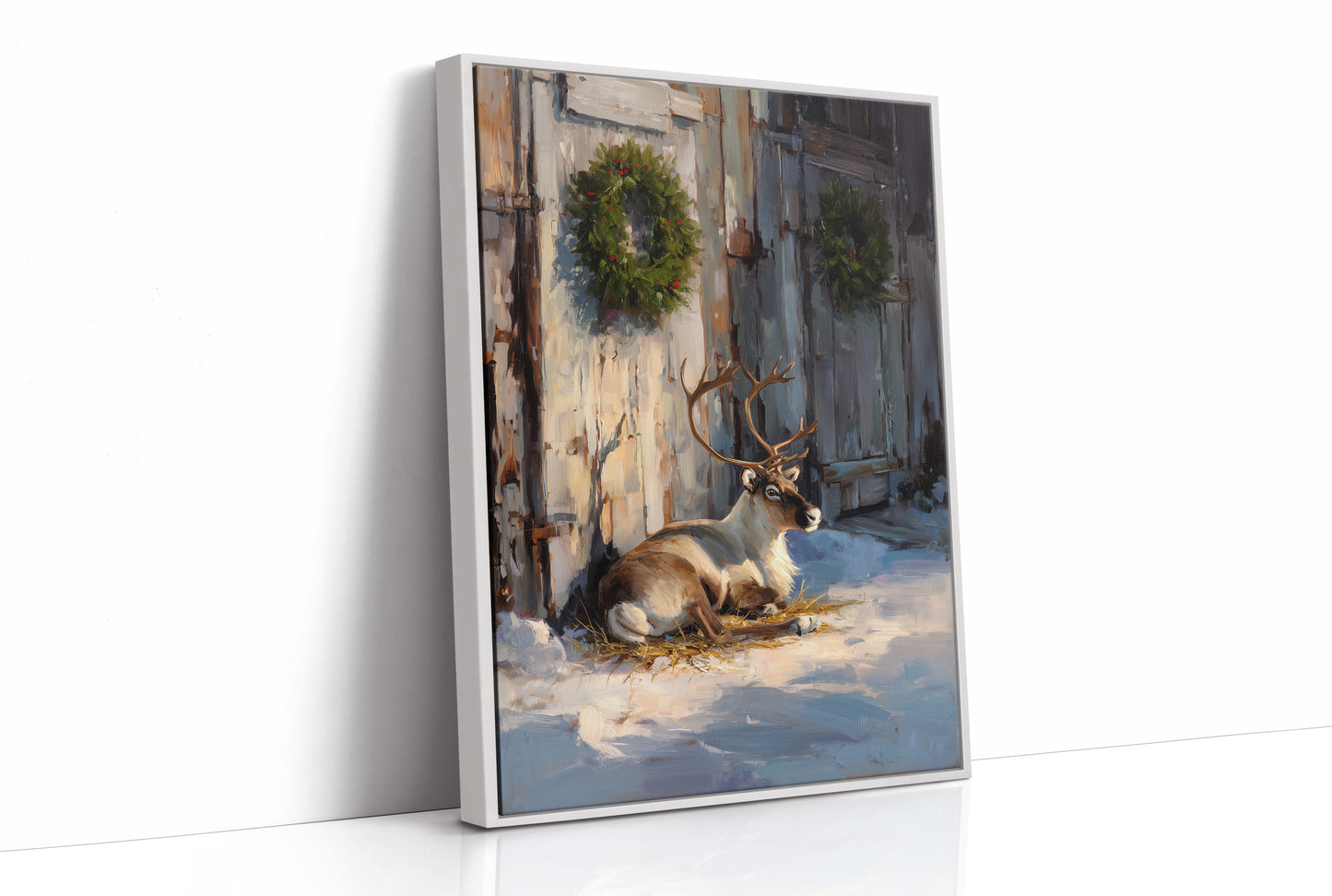 Winter Watch Beneath Wreaths