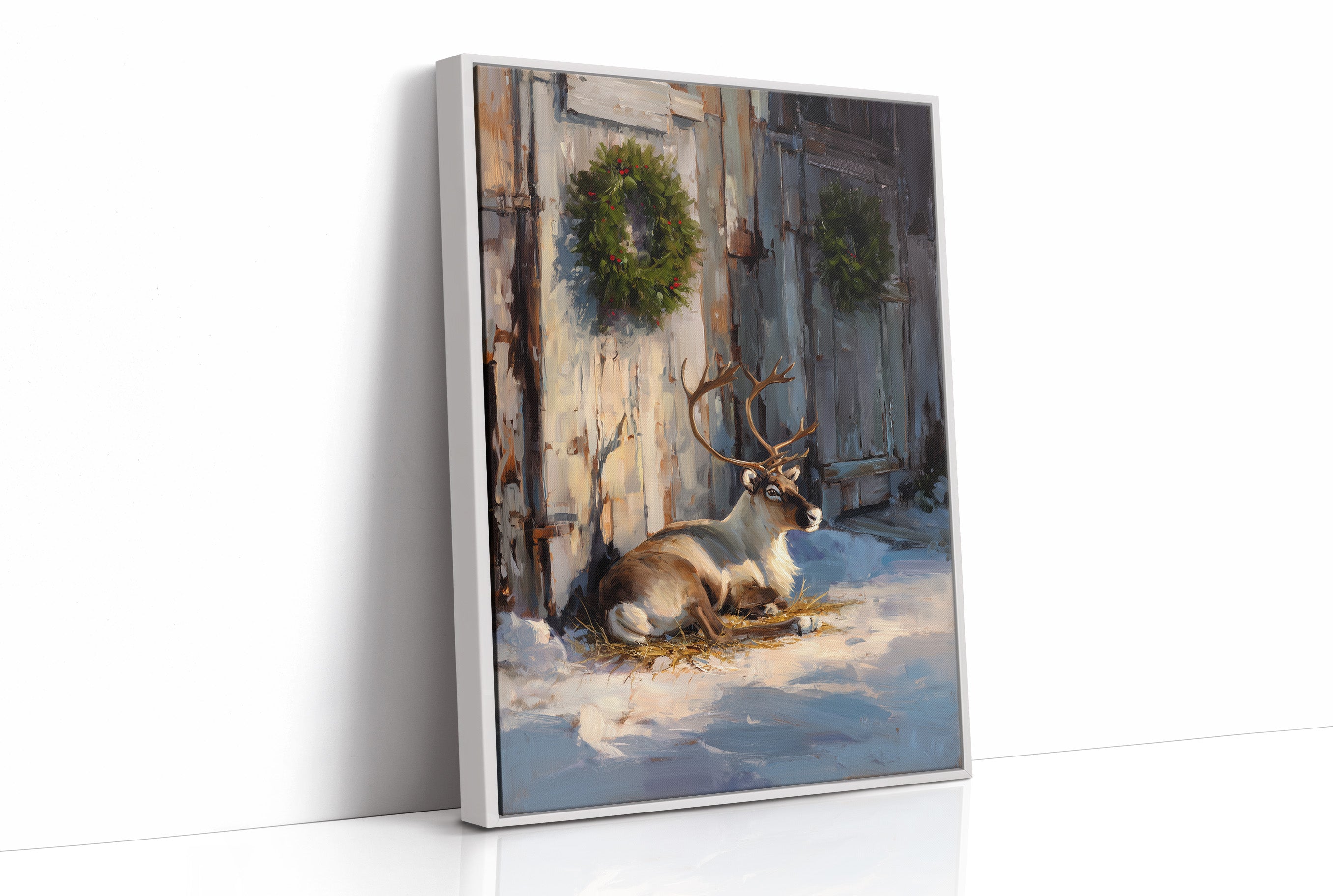 Winter Watch Beneath Wreaths