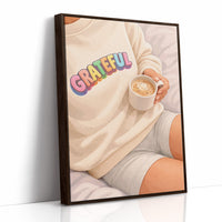 Rainbow Gratitude Embraces Morning Ritual