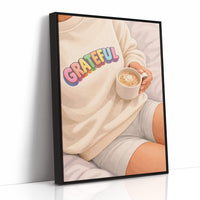 Rainbow Gratitude Embraces Morning Ritual