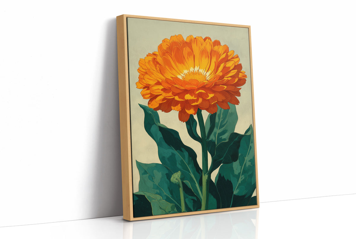 The Calendula Held the Light