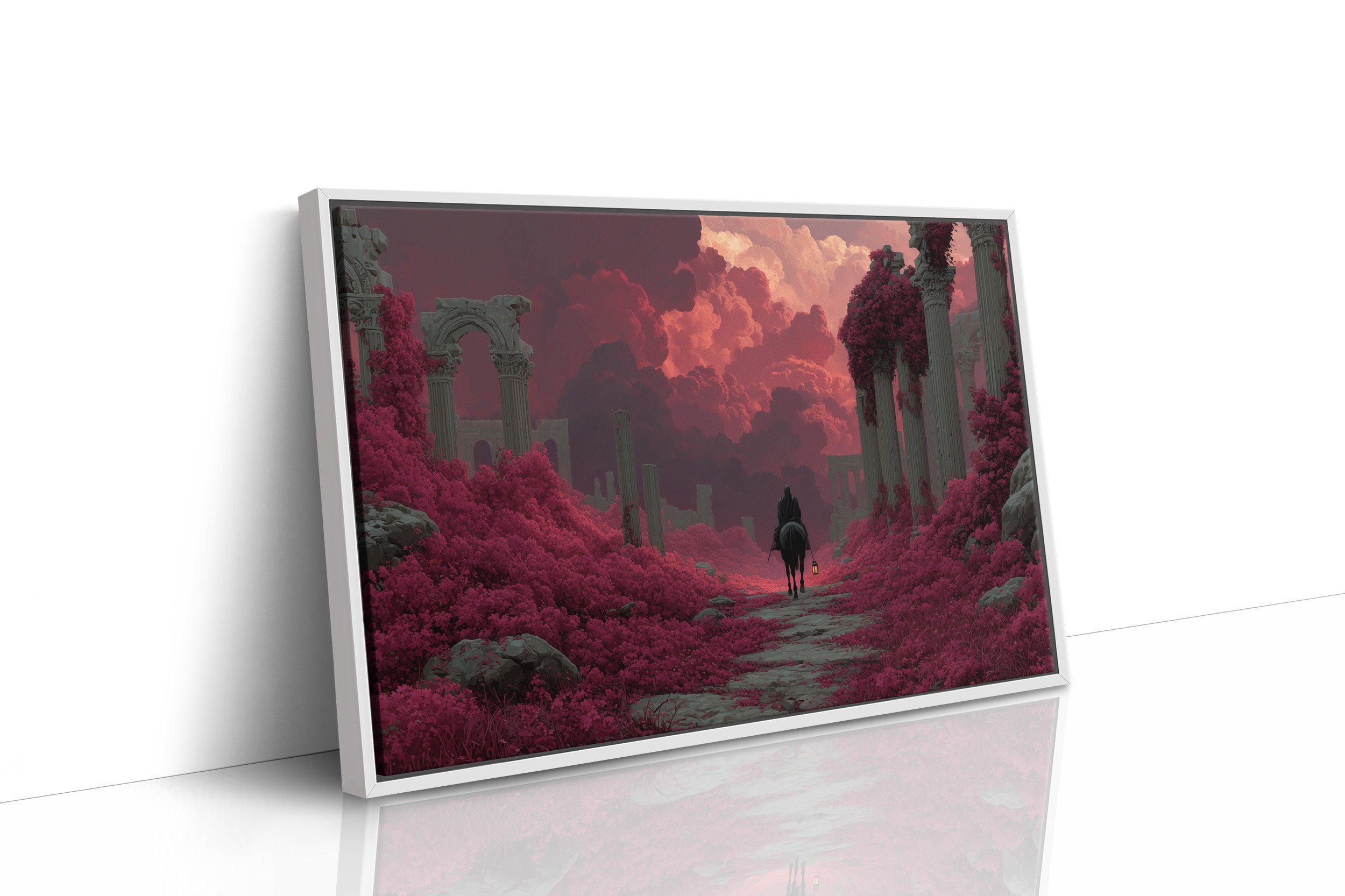 Rider Through the Crimson Ruins