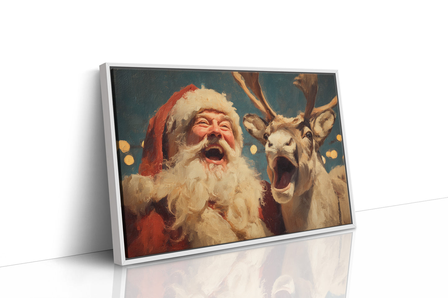 Laughter Shared Between North Pole Friends