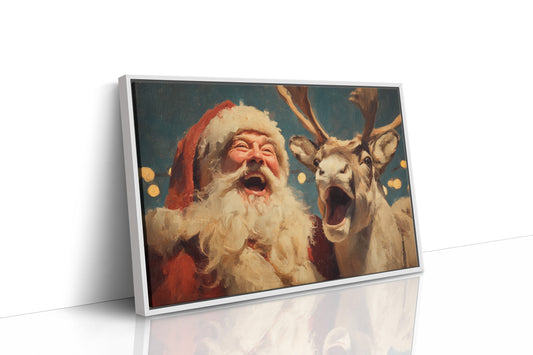 Laughter Shared Between North Pole Friends