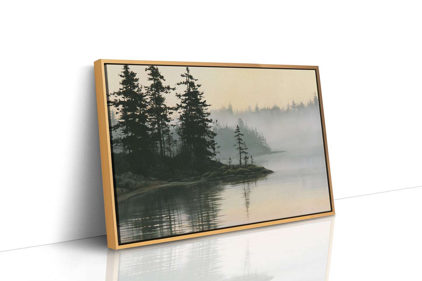 Pines, Fading into Fog